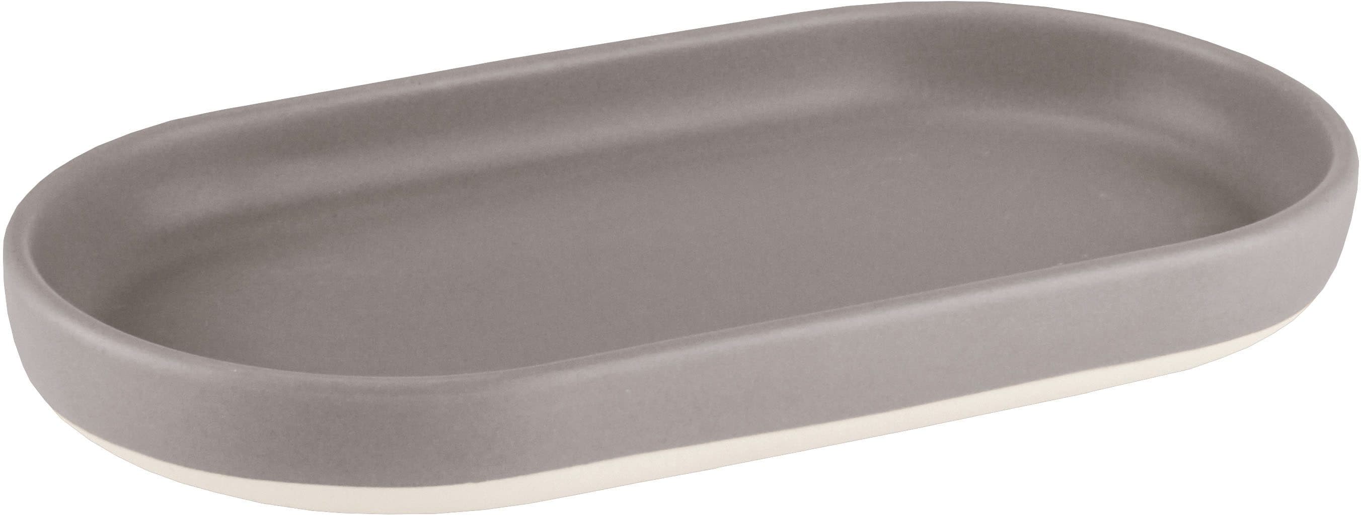 Dekoschale KLEINE WOLKE Lunella Silbergrau Keramik