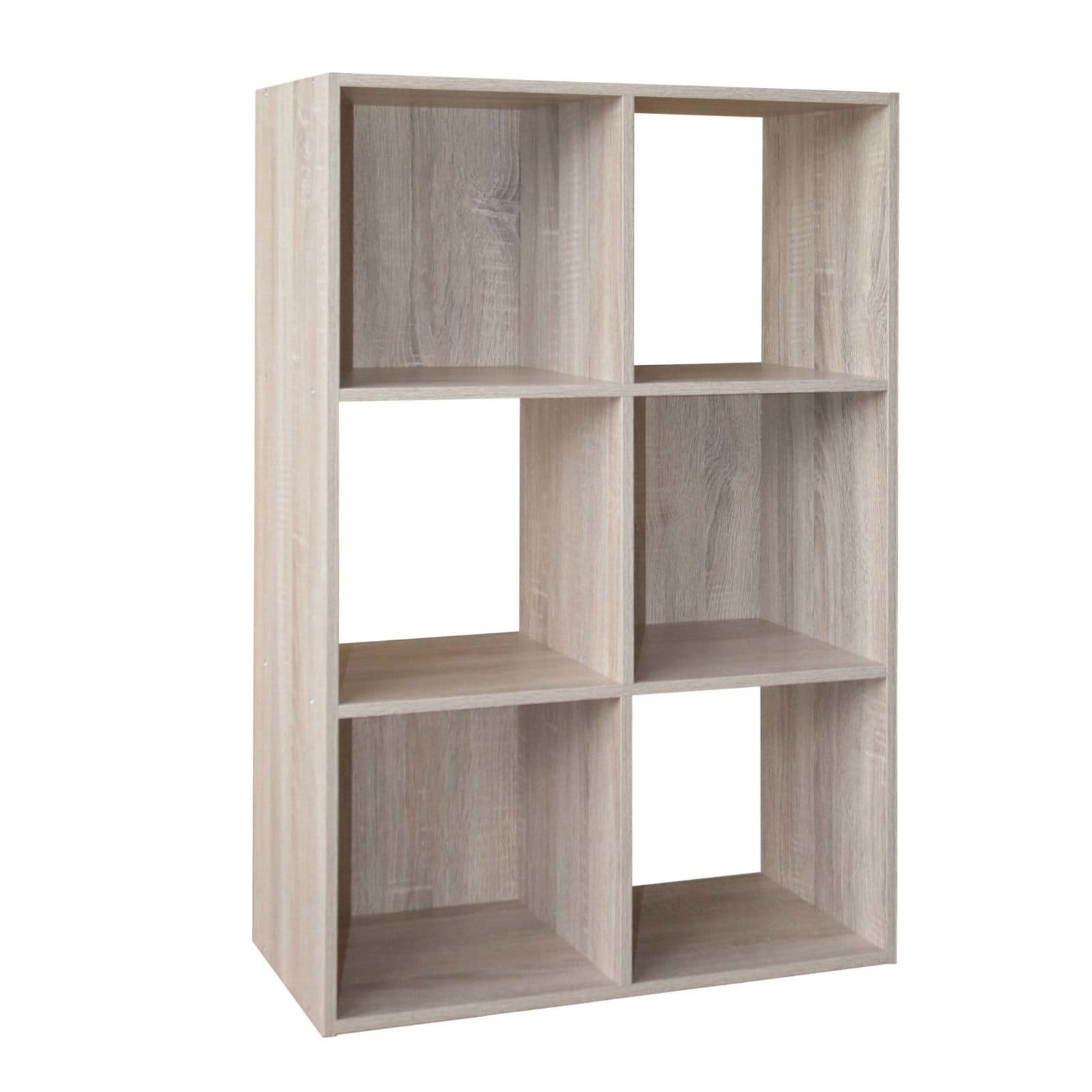 HTI-Living Standregal 6 Fächer Modern Sonoma