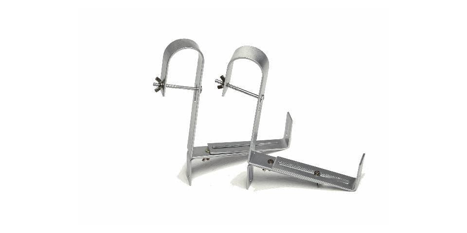 Trend Line Blumenkastenhalter Verzinkt 2-fach Verstellbar Silber