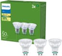 Philips LED-Leuchtmittel UltraEfficient 50W, GU10, 3er Set, Warmweiß, 375 Lumen, EyeComfort Bild 2