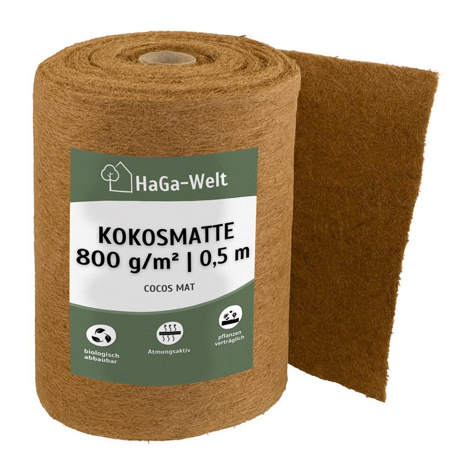 HaGa Kokosmatte 0,5m Breite 800g/m² - Bild 2