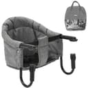 Fillikid Tischsitz Melange Grau Faltbar Baby Sitzerhöhung mit Tasche Bild 2
