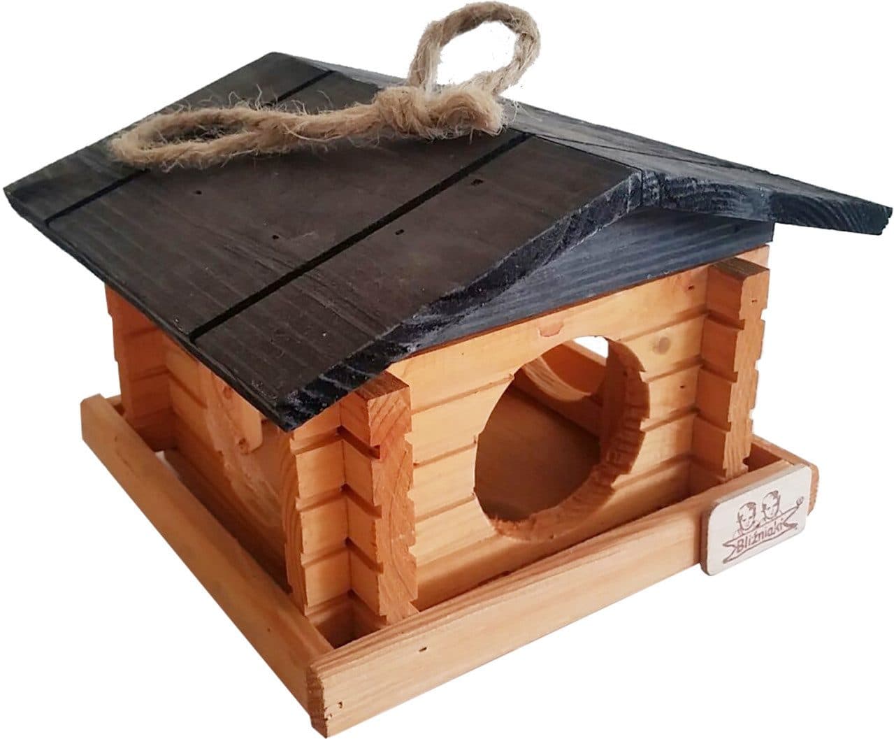 Conni Oberkircher's Vogelhaus Sweden Style Kiefernholz Schwarz-Braun