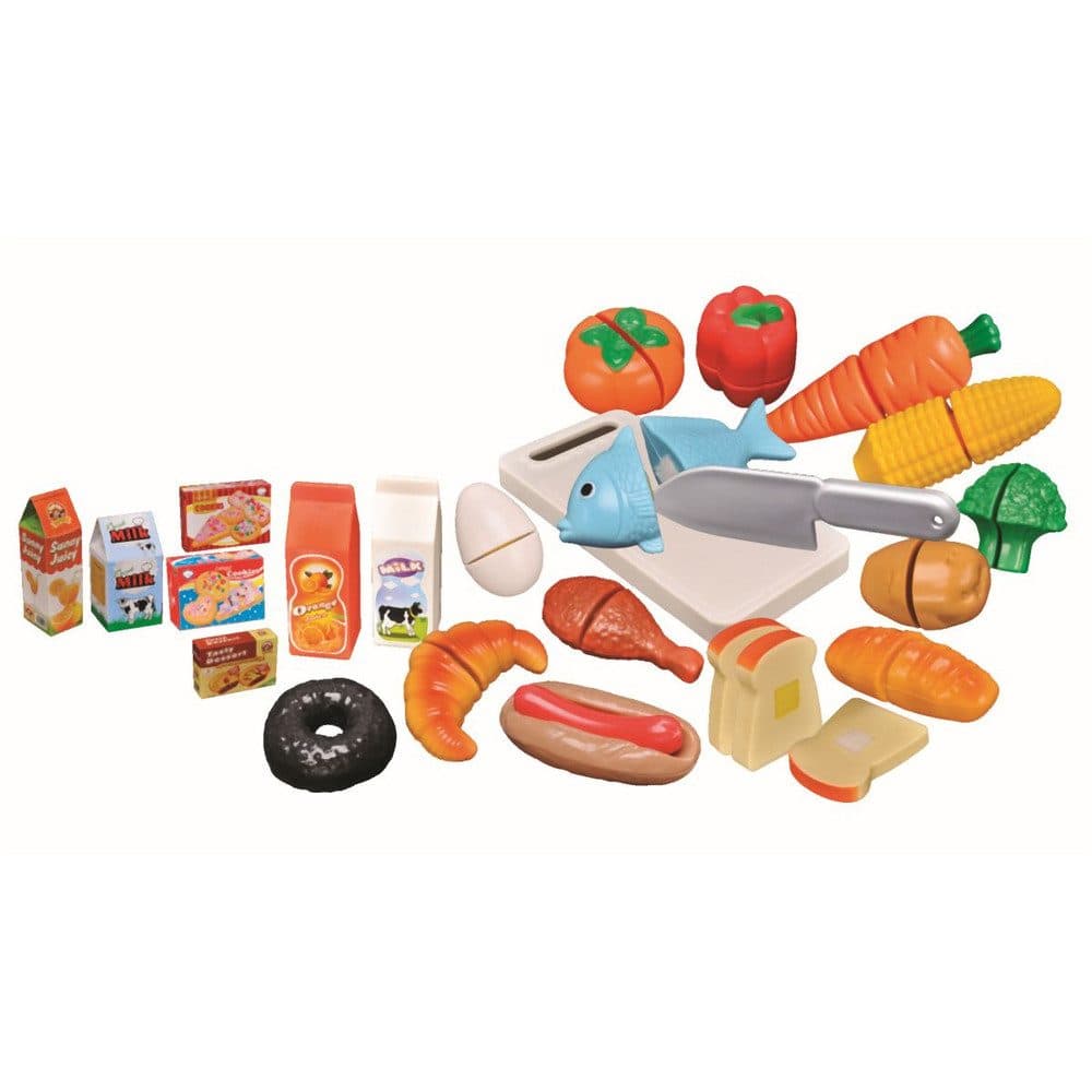 Besttoy Spielküche Lebensmittelbox 38-teilig