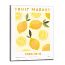 Poster REINDERS Zitronen gelb MDF Wanddeko Bild 2