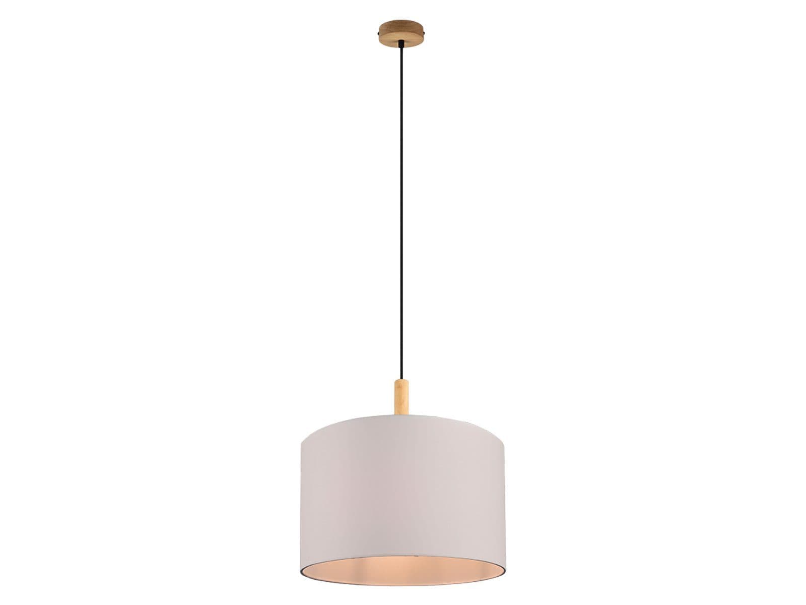 TRIO Leuchten LED Pendelleuchte Dimmbar Weiß Braun Skandinavisch - Bild 2