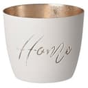 Giftcompany Windlicht Madras Home Weiß Gold Bild 2