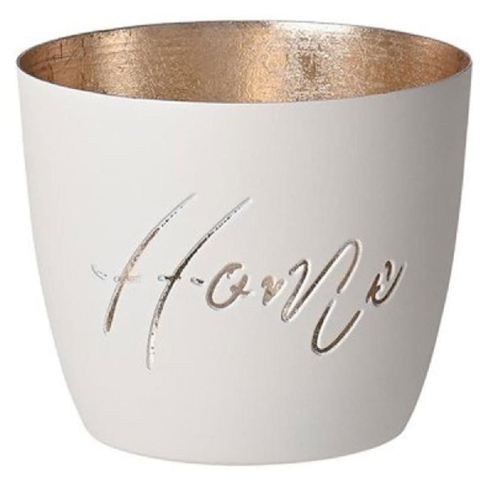Giftcompany Windlicht Madras Home Weiß Gold - Bild 2