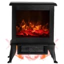 TronicXL Elektrokamin Schwarz mit Heizung und 3D-Flammeneffekt Bild 2