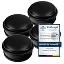 VonBueren Türstopper 4er Set Schwarz Edelstahl Bild 2