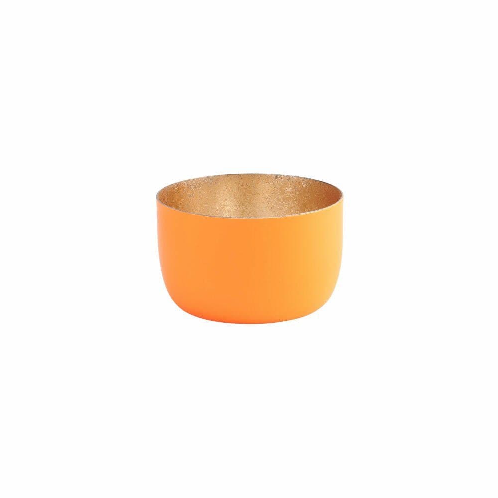 Giftcompany Windlicht Madras S Neon Orange Eisen
