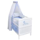 Baby-Delux Babybett Natalie Prince Komplettset 10-tlg. Kinderbett 70x140 cm weiß Bild 2
