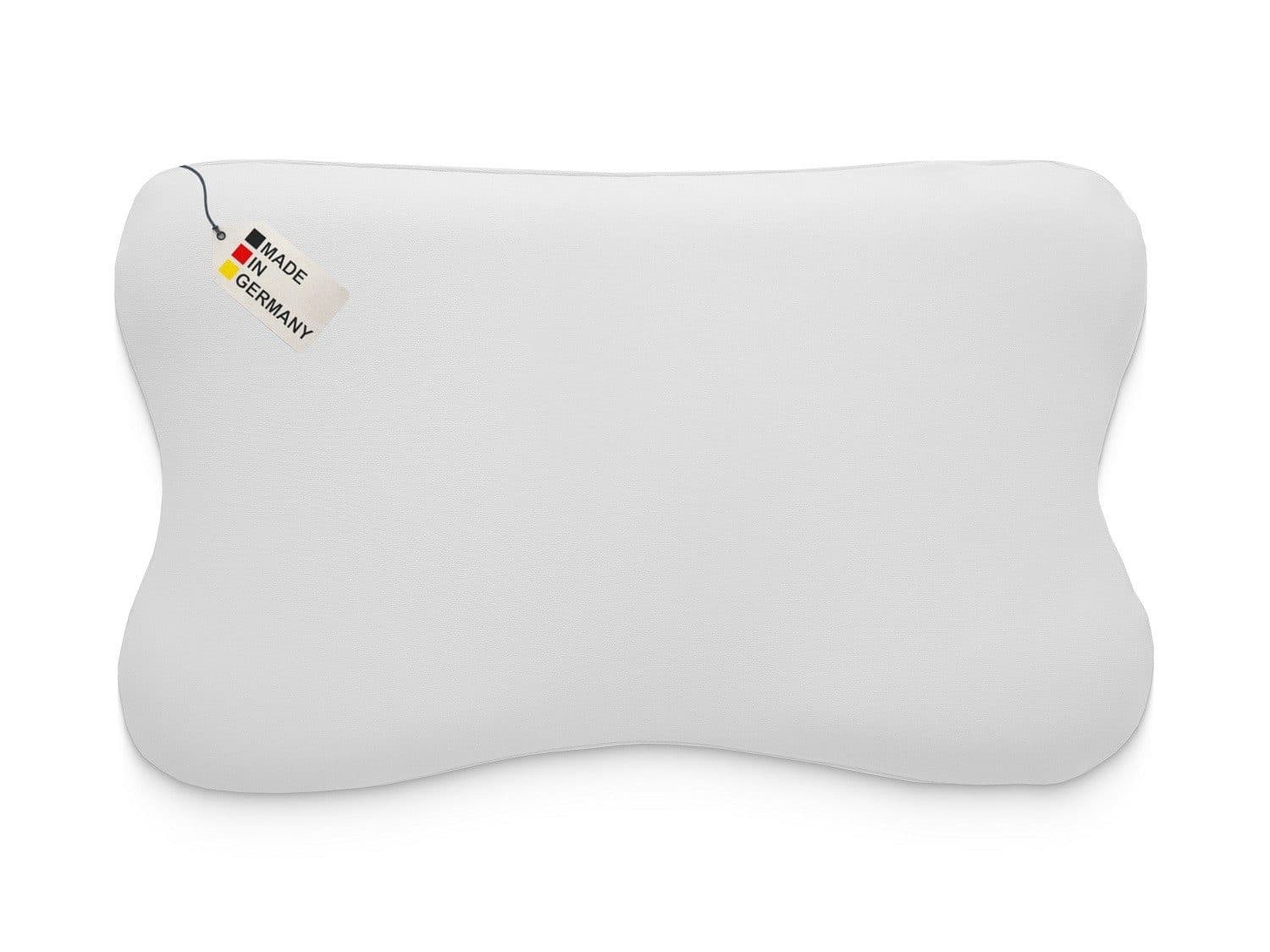 DUKAL Kissenbezug 30x50 cm Weiß Baumwolle Doppel-Jersey mit Reißverschluss - Bild 2