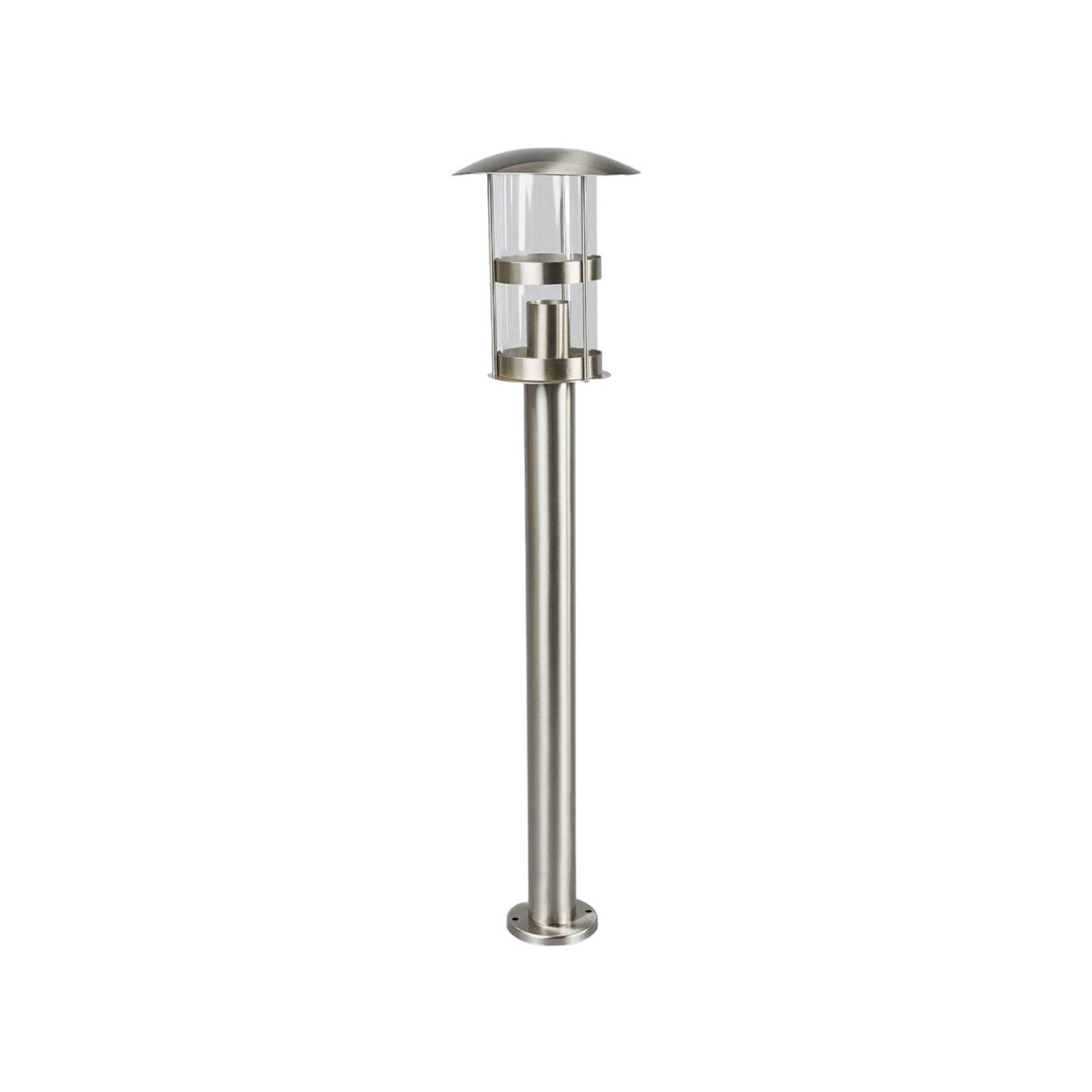 Lindby Außen-Stehlampe Noemi Edelstahl IP44 1x60W - Bild 2