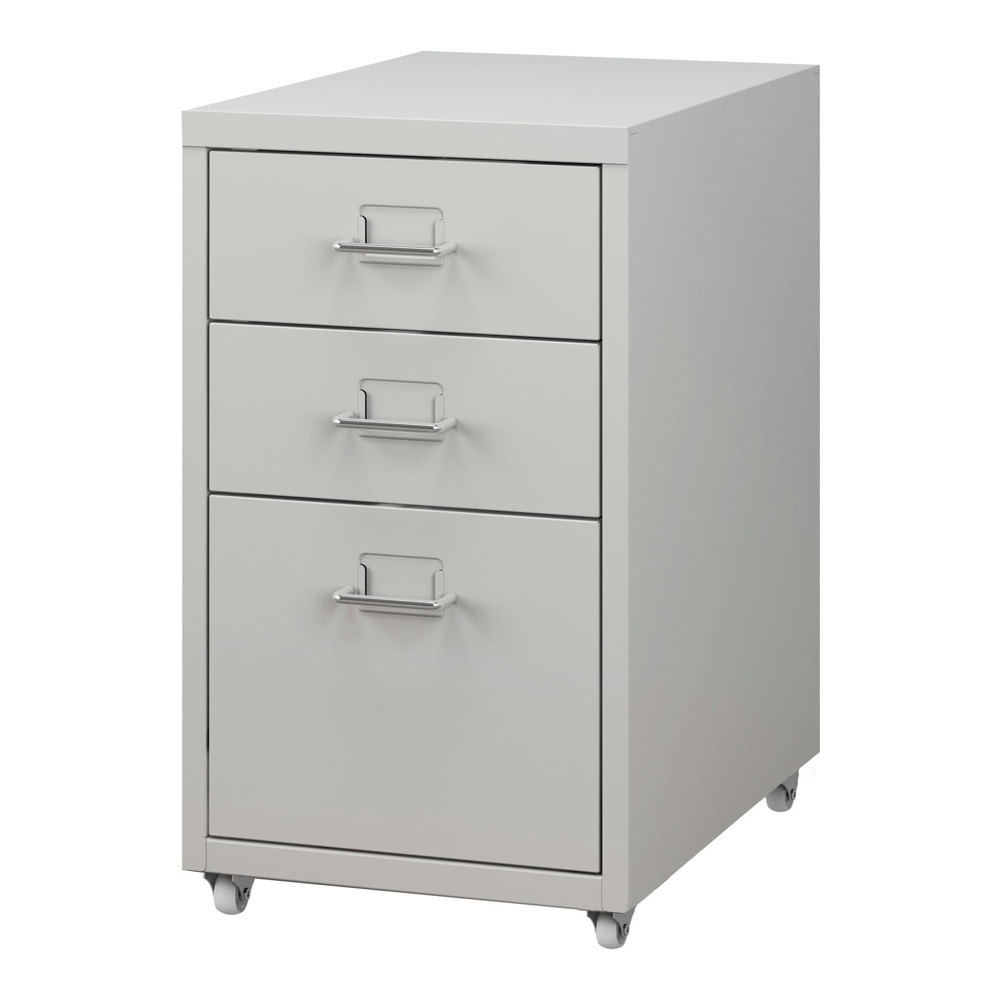 en.casa Rollcontainer »Kökar« Schubladenschrank Stahl Weiß - Bild 2