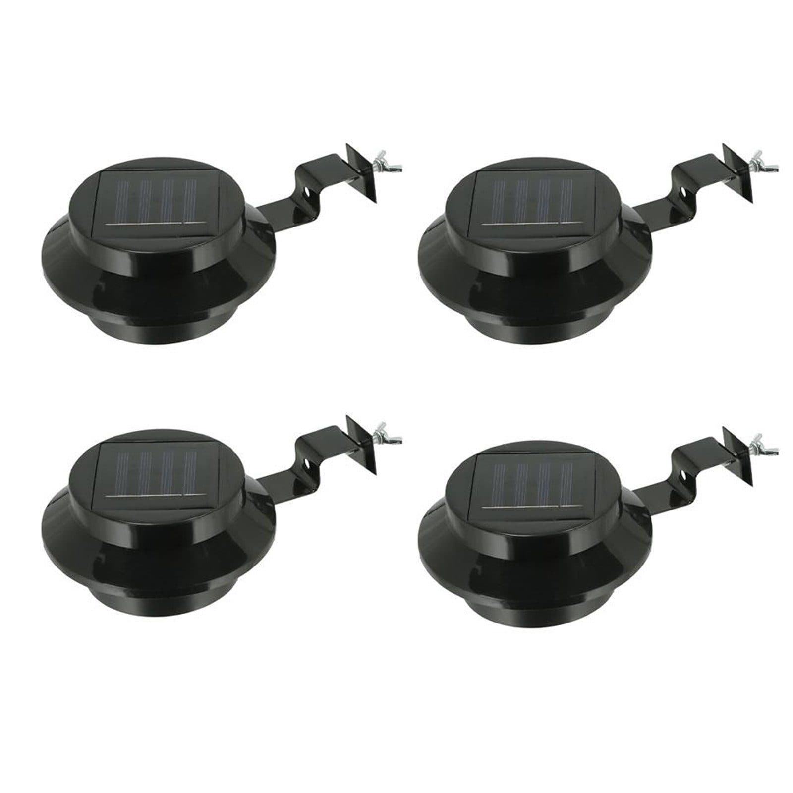 HAC24 LED Solar-Dachrinnenlampe Schwarz Kaltweiß - Bild 2