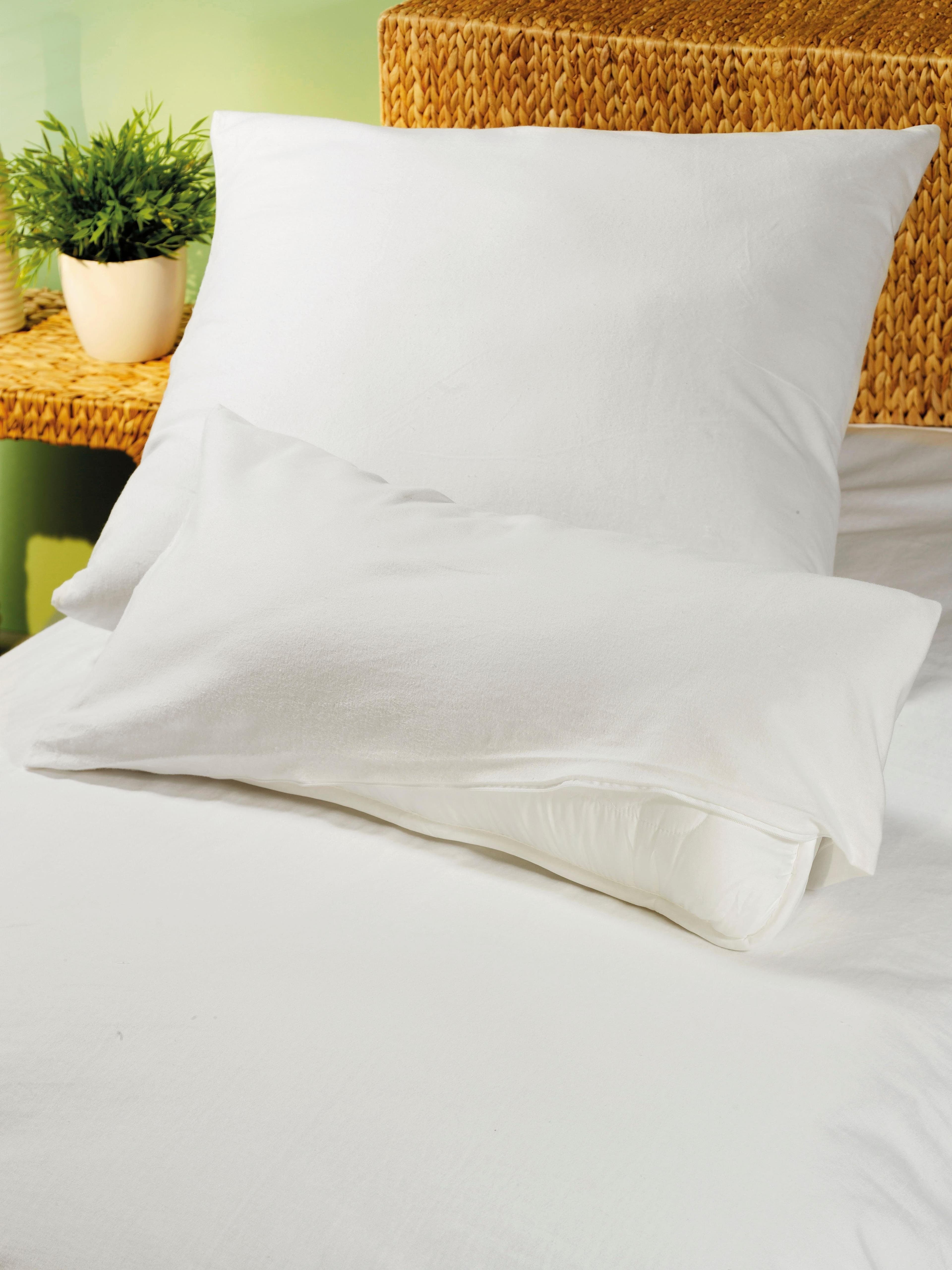 SETEX Kissenbezug PU-Wischdesinfektion Weiß 40x80cm Polyester