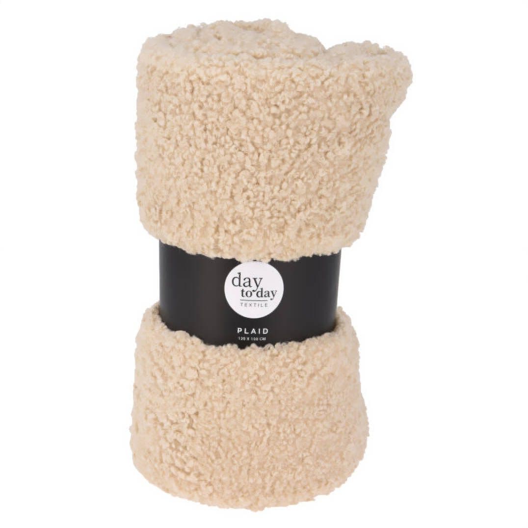 Wohndecke Kuschelige Bouclé-Decke TEDDY 150x120 cm Home & styling collection