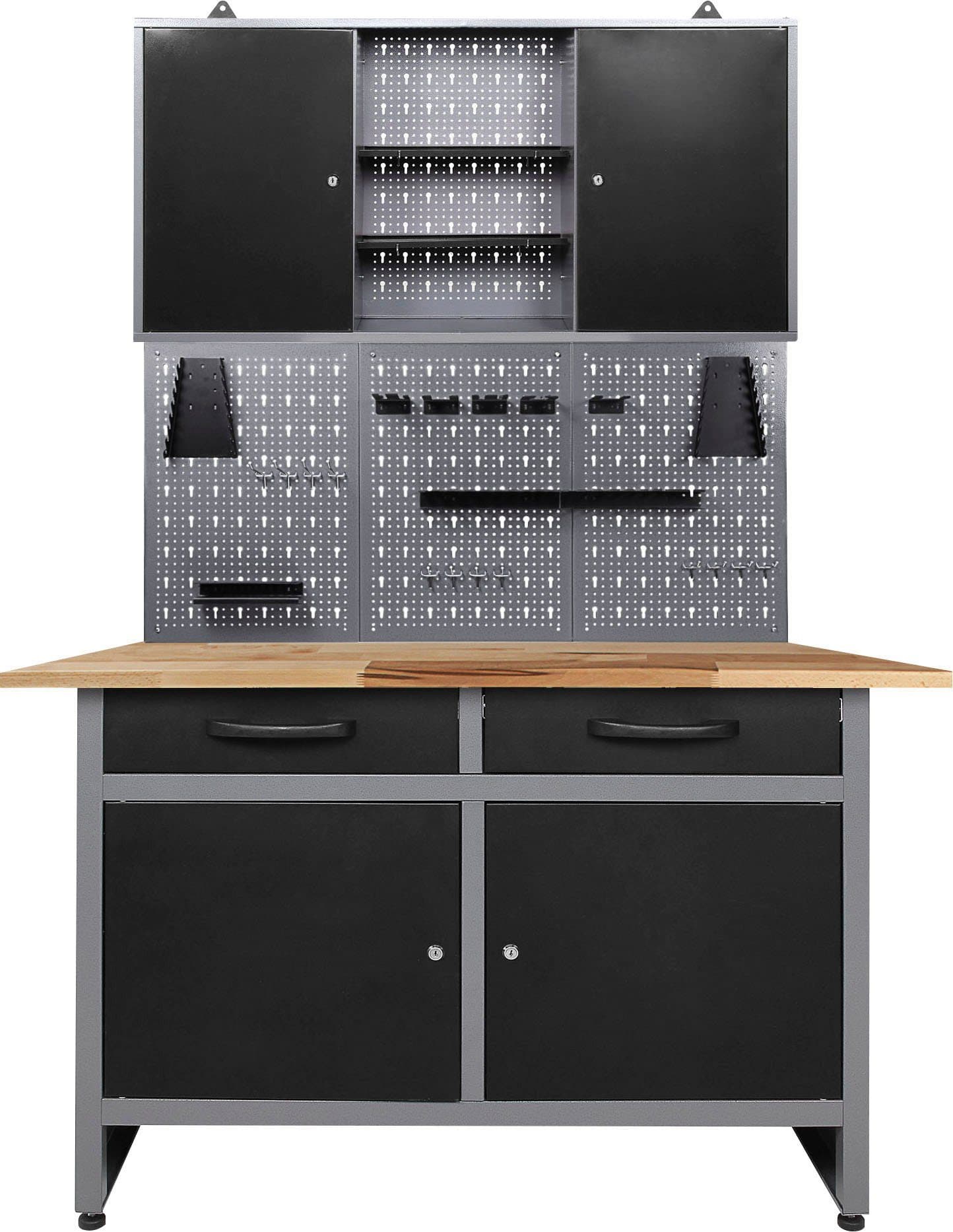 ONDIS24 Werkstatt-Set Werner Metall Lochwandsystem - Bild 2