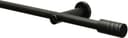 GARDINIA Gardinenstange Set Metall Schwarz 120cm Aluminium Bild 2