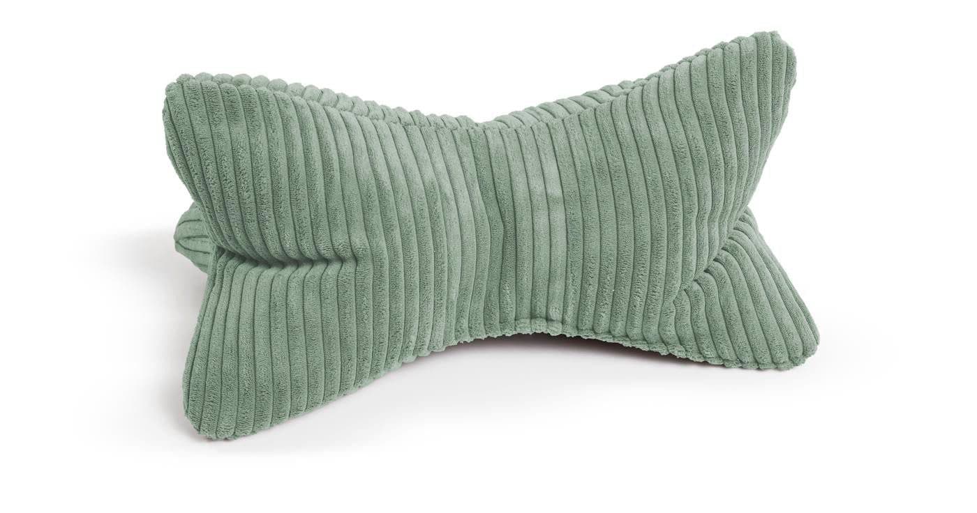 Magma Heimtex Lesekissen Shara Ergonomisch Flauschcord Salbei - Bild 2