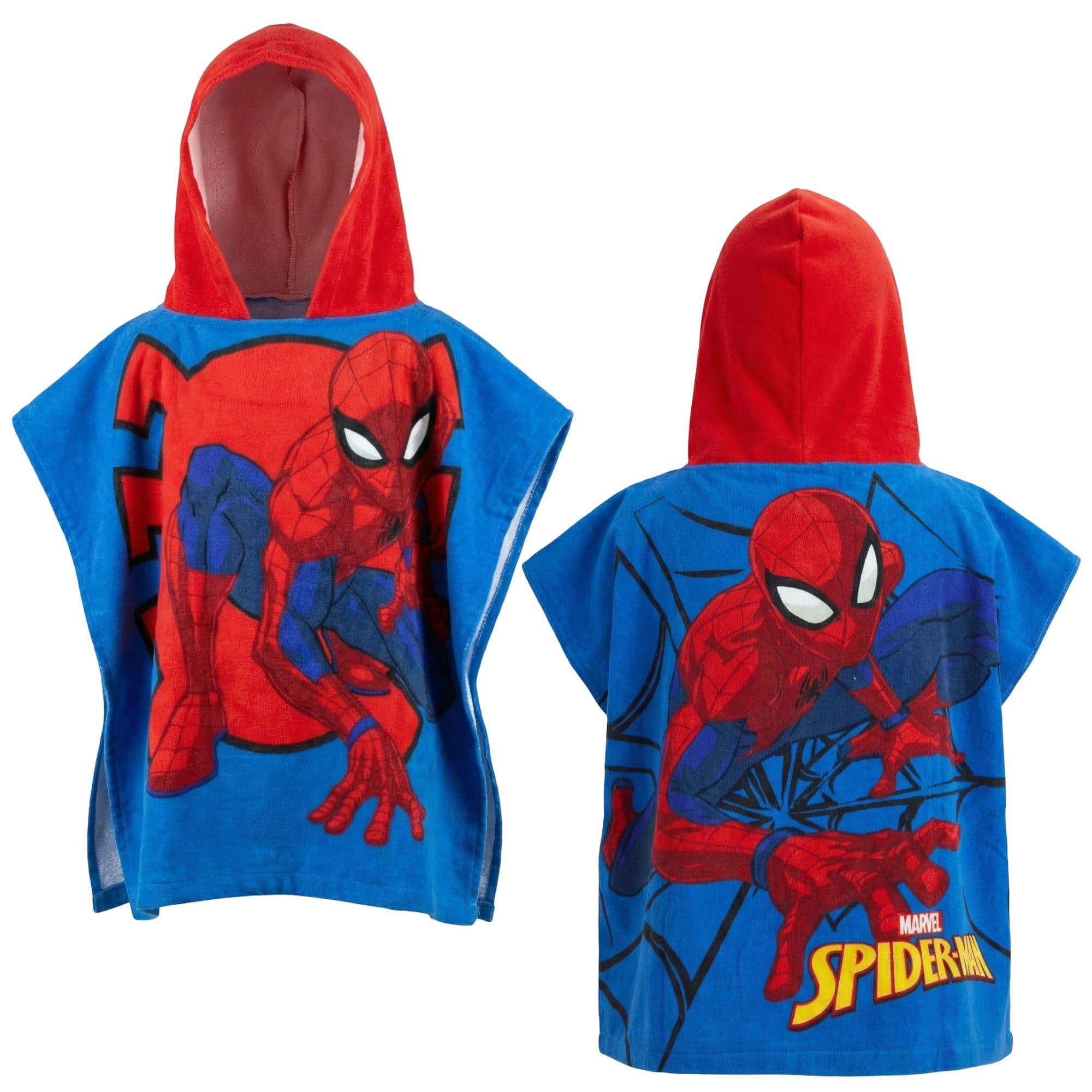 Marvel Spiderman Kinder Badeponcho Mikrofaser - Bild 2
