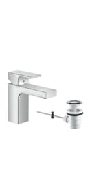 Hansgrohe Vernis Shape 100 Waschtischmischer Chrom Einhebel Bild 2