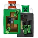 Familando Minecraft Kinderbettwäsche 135x200 Renforcé 3D Motiv Bild 2