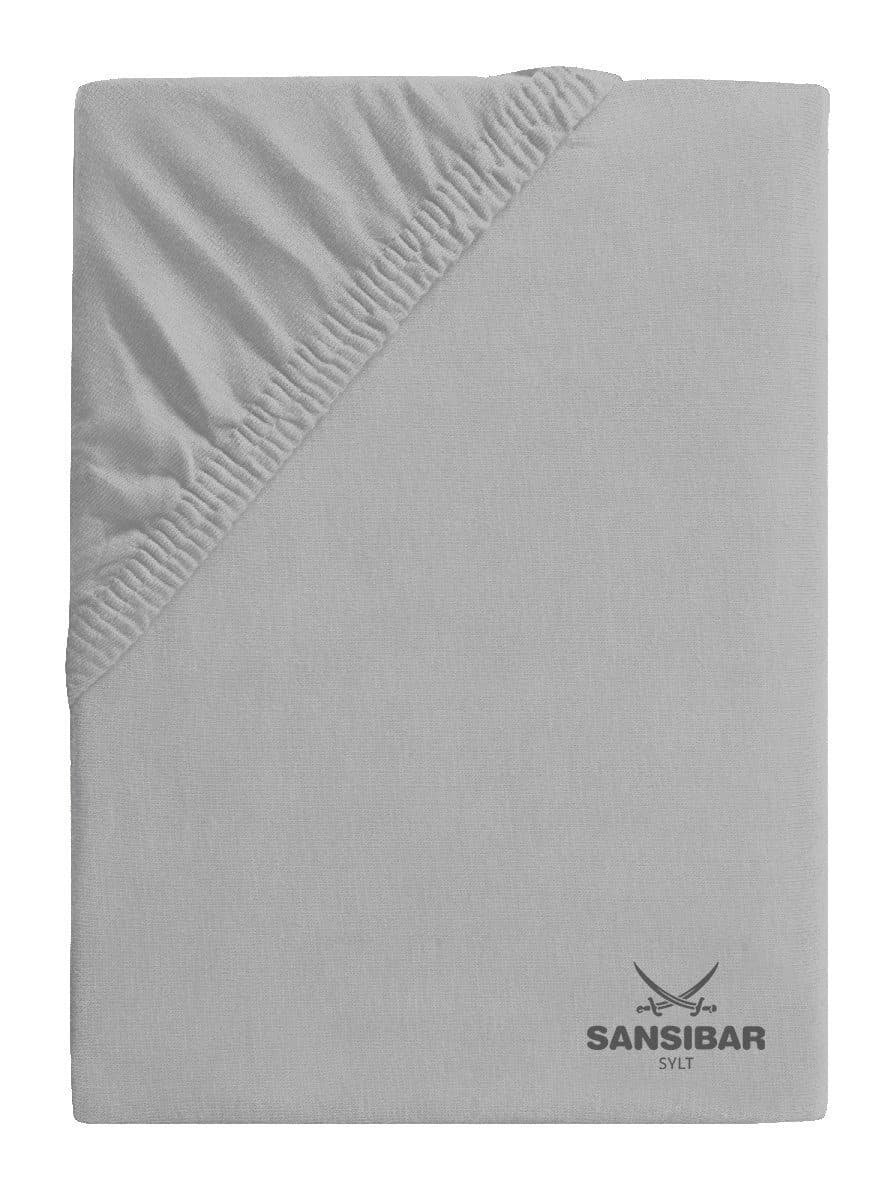 Sansibar Sylt Spannbettlaken Jersey Grau Premium Qualität - Bild 2