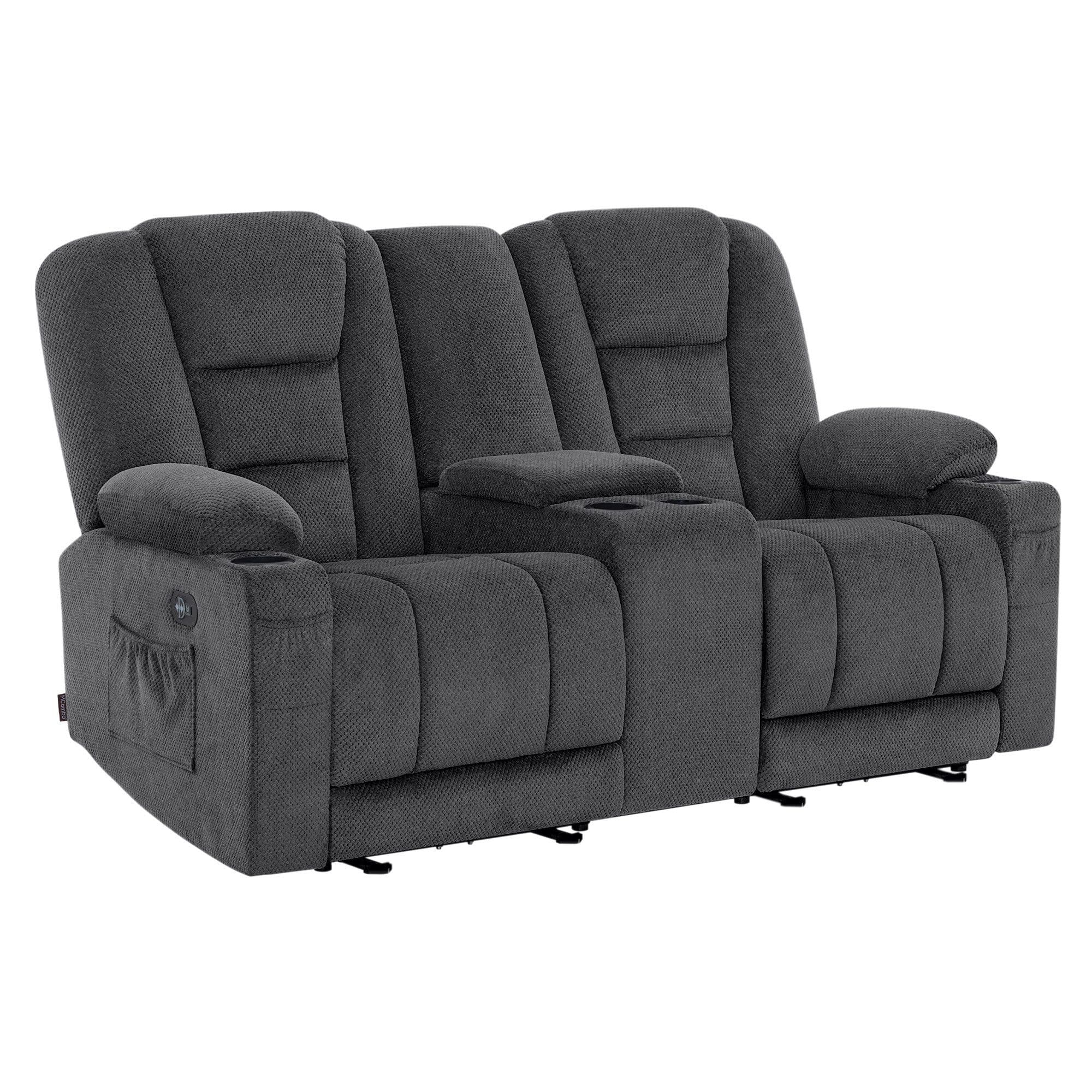 MCombo Relaxsofa 2-3 Sitzer Grau Elektrisch Verstellbar - Bild 2