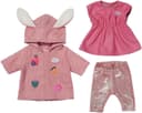 Zapf Creation Baby Born Puppenkleidung Mantel Set mit Kleid Hasen-Design Bild 2