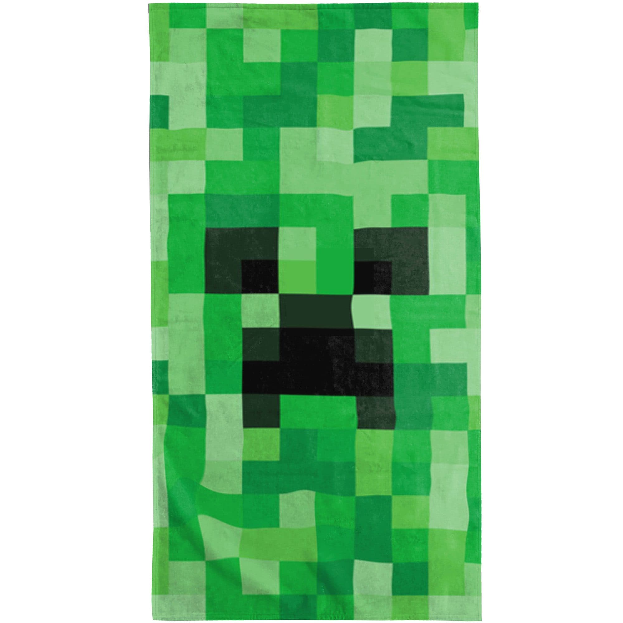 BERONAGE Strandtuch Minecraft Creeper 75x150 cm - Bild 2