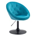 SVITA Chesterfield-Sessel HAVANNA Retro Design Petrol Höhenverstellbar Bild 2