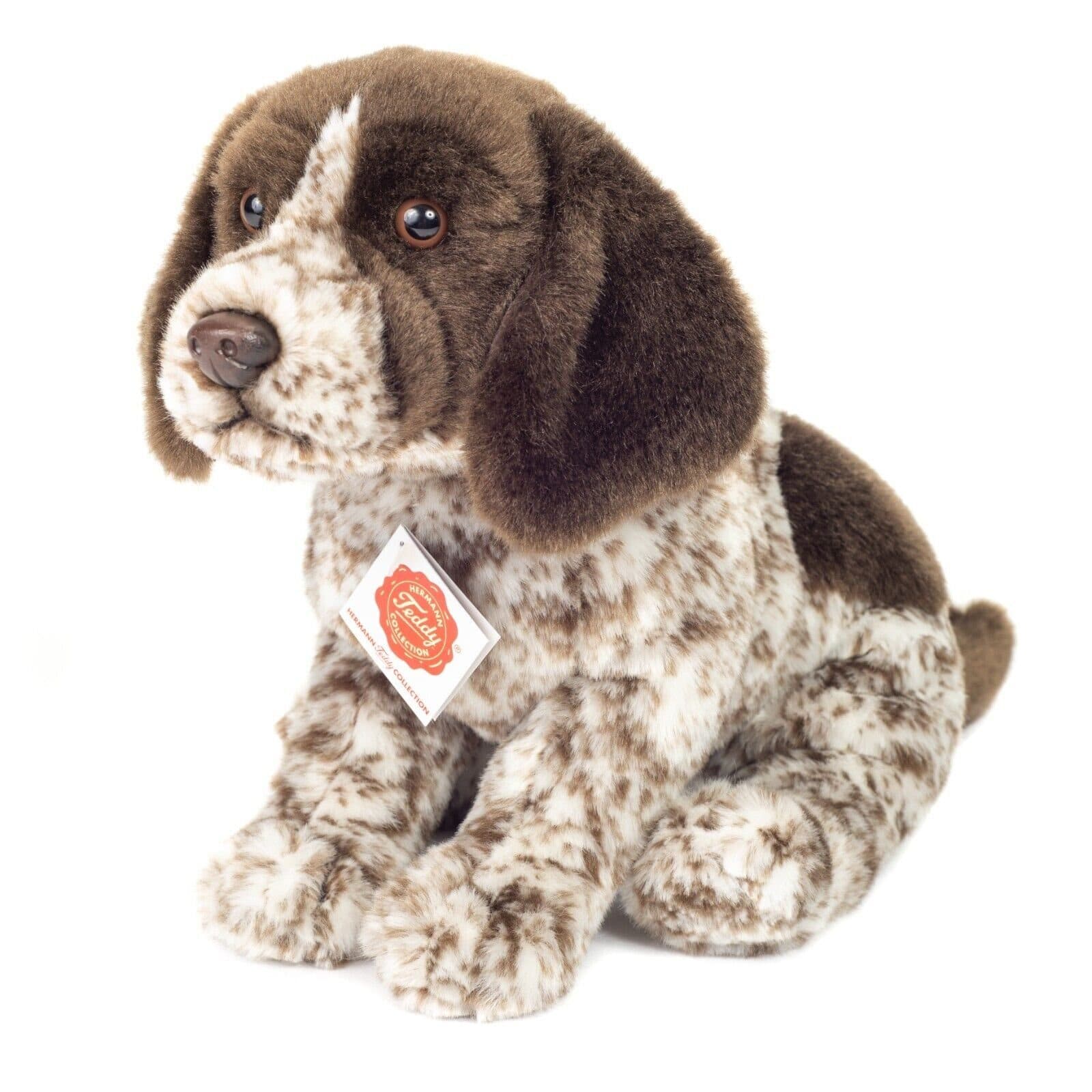 Teddy Hermann Kuscheltier Deutscher Drahthaar Welpe Braun 30 cm - Bild 2
