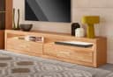 OTTO home Lowboard Ribe 180cm Massivholz Fronten 4 Fächer Bild 2