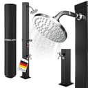 STEELSØN Solardusche Xypher 60L Hexagon Gartendusche Bild 2