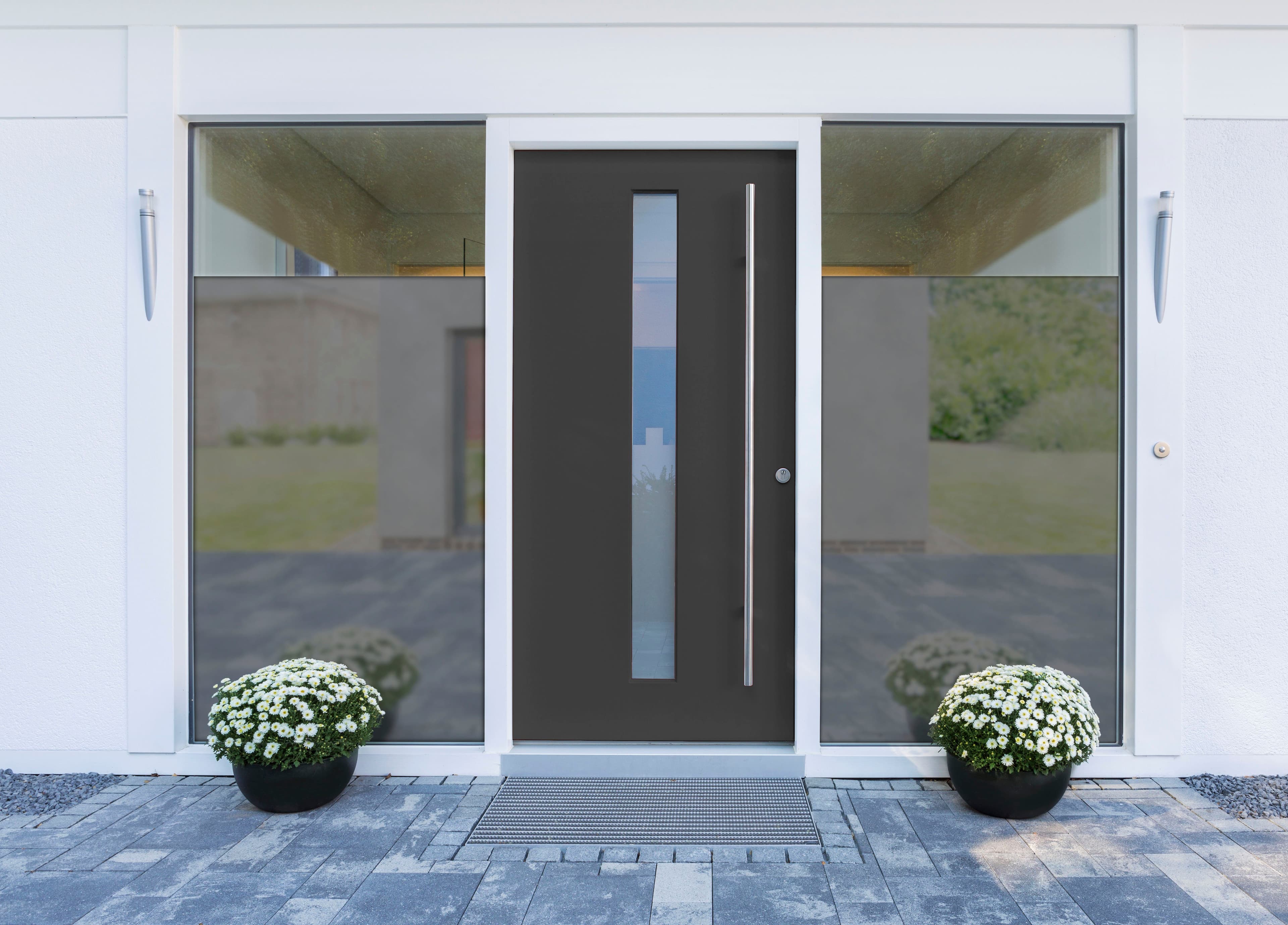 GARDINIA Fensterfolie Statische UV-Folie 77% Schutz Halbtransparent - Bild 2