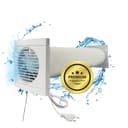 TronicXL Ventilatorkombigerät Lüftungsanlage Küche Bad Lüftung Rohr Kabel Schalter Ventilator Haube Bild 2