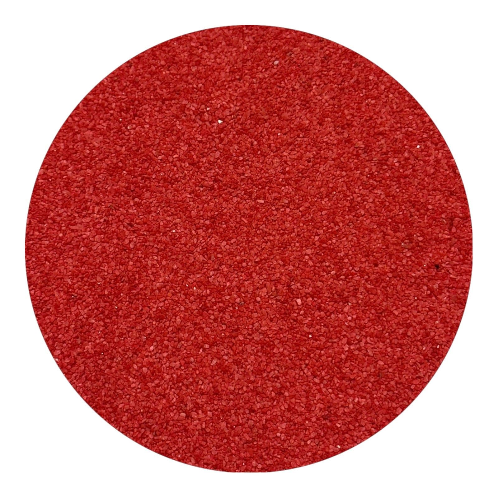 Eurosand Dekosand Farbsand 0,1-0,5mm 1kg Rot - Bild 2