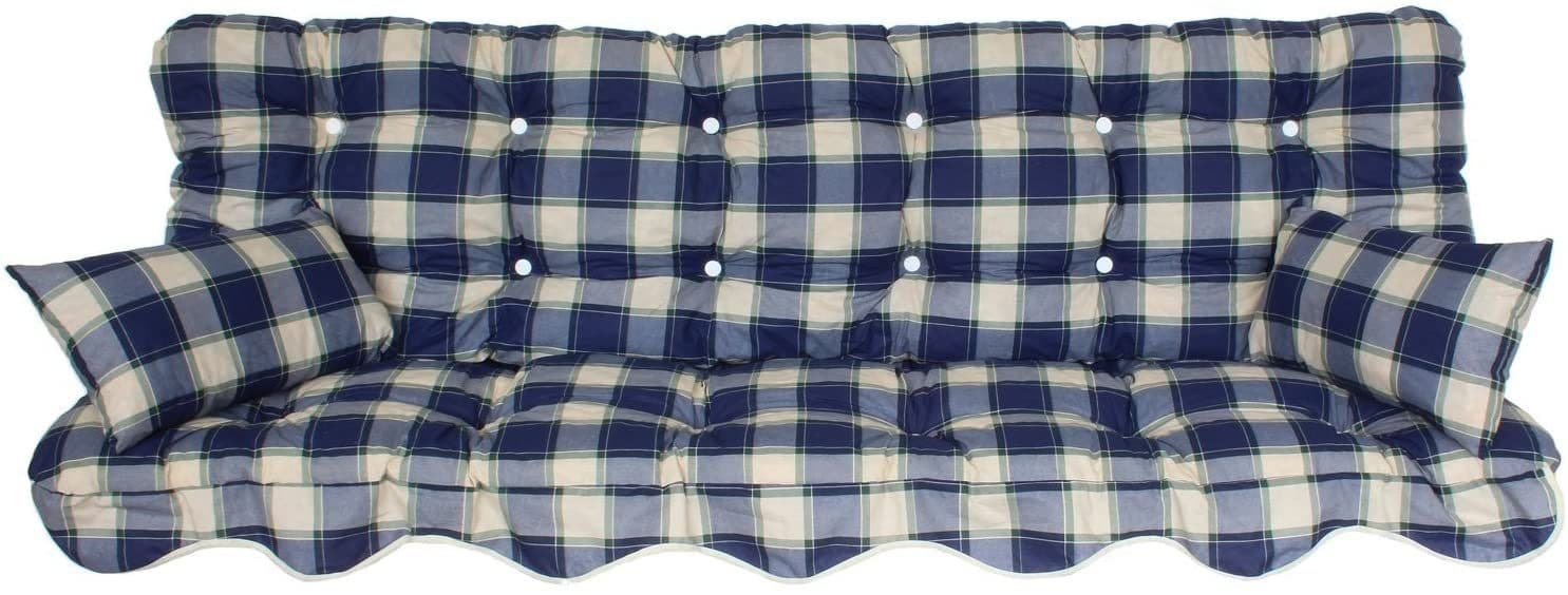 Kühnemuth Auflagekissen Set Hollywoodschaukel 180x50 cm