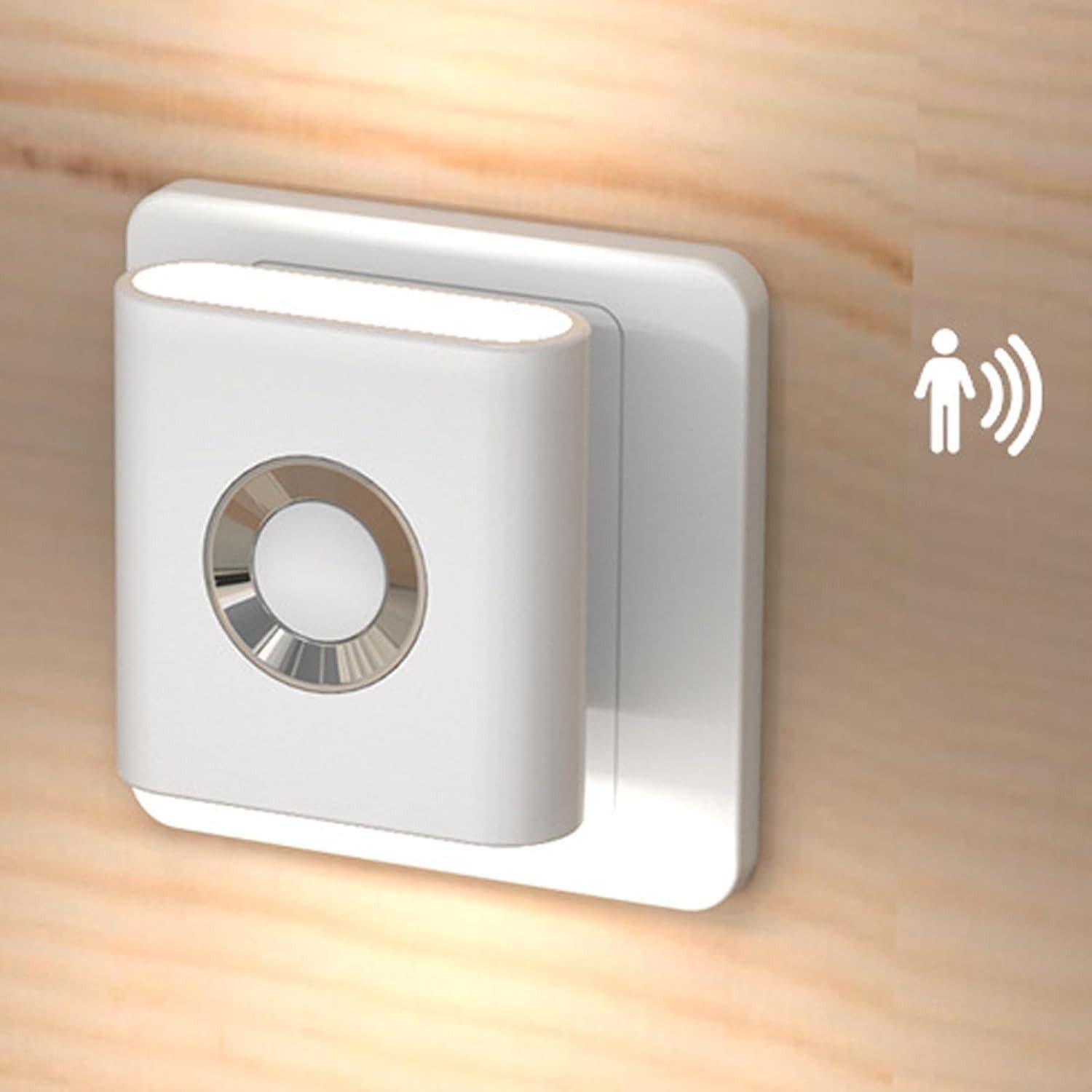 VIVIHEYDAY LED Nachtlicht mit Bewegungssensor Weiß Plug-in - Bild 2