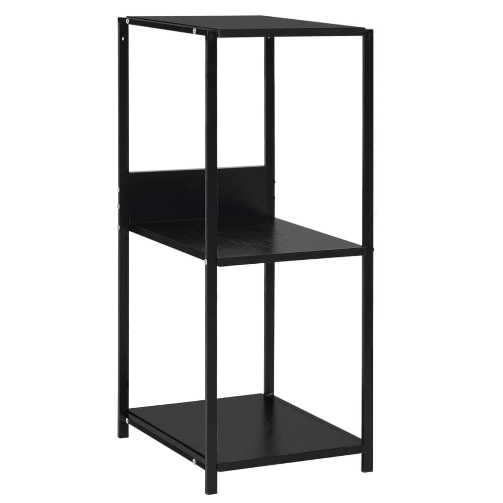 vidaXL Bücherregal Schwarz Holzwerkstoff - Bild 2
