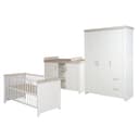 roba® Babyzimmer-Komplettset Felicia Weiß Umbaubar Bild 2