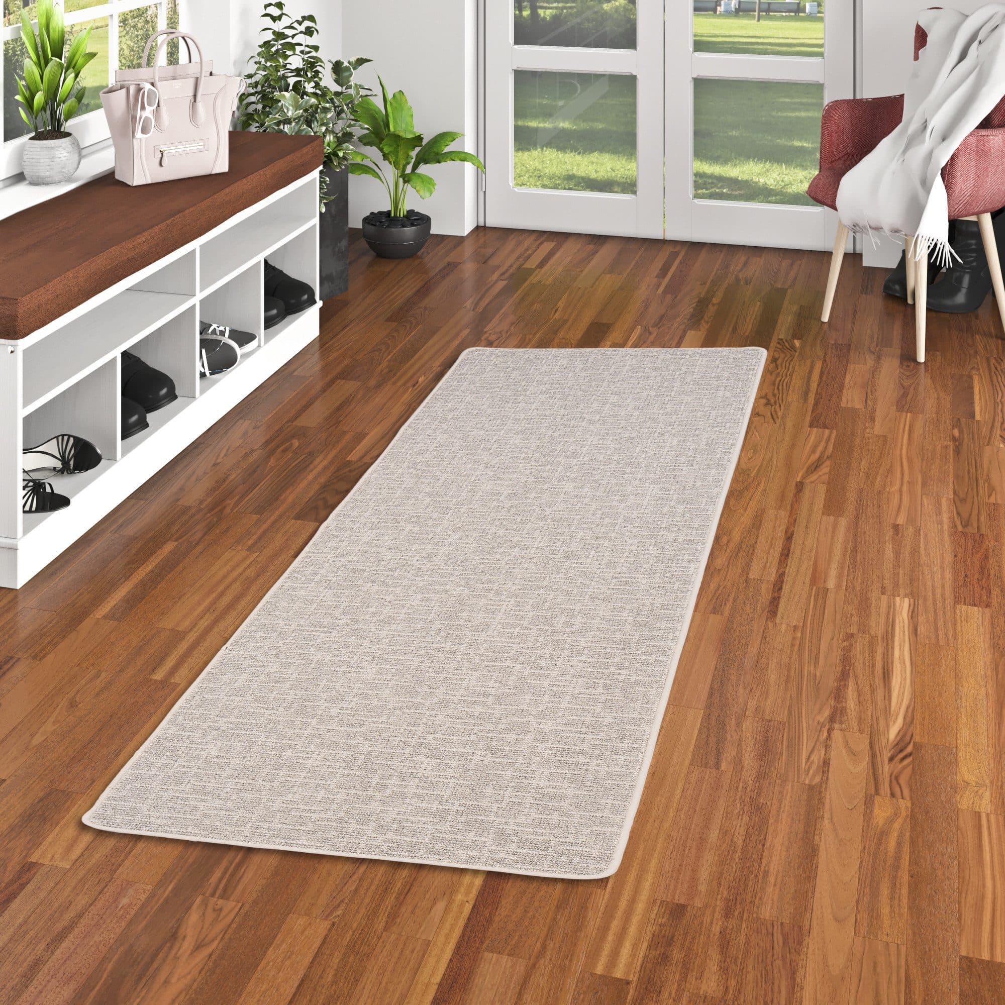 Snapstyle Läufer Schlingen Designer Teppich Niva Beige - Bild 2