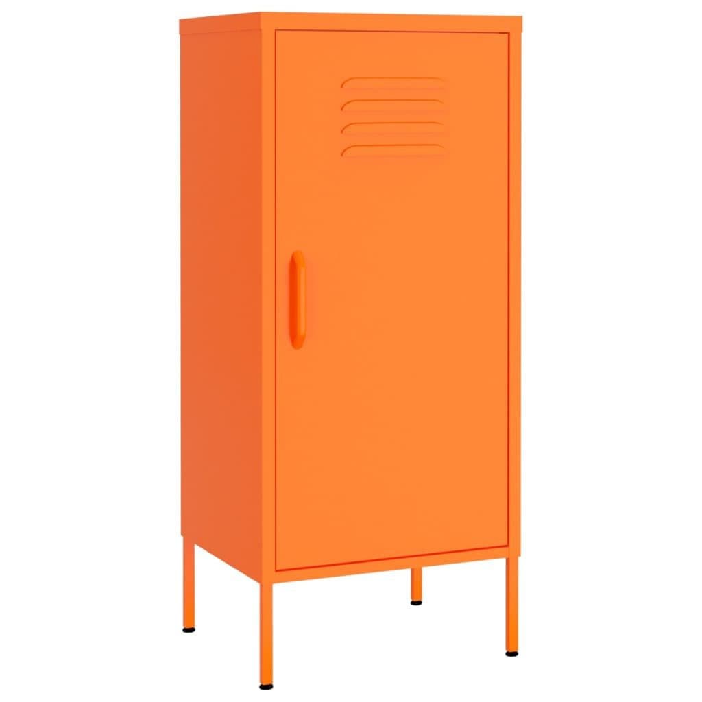 vidaXL Aktenschrank Lagerschrank Orange Stahl - Bild 2