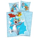 Herding Kinderbettwäsche Tom & Jerry 135x200cm Renforcé Blau Bild 2