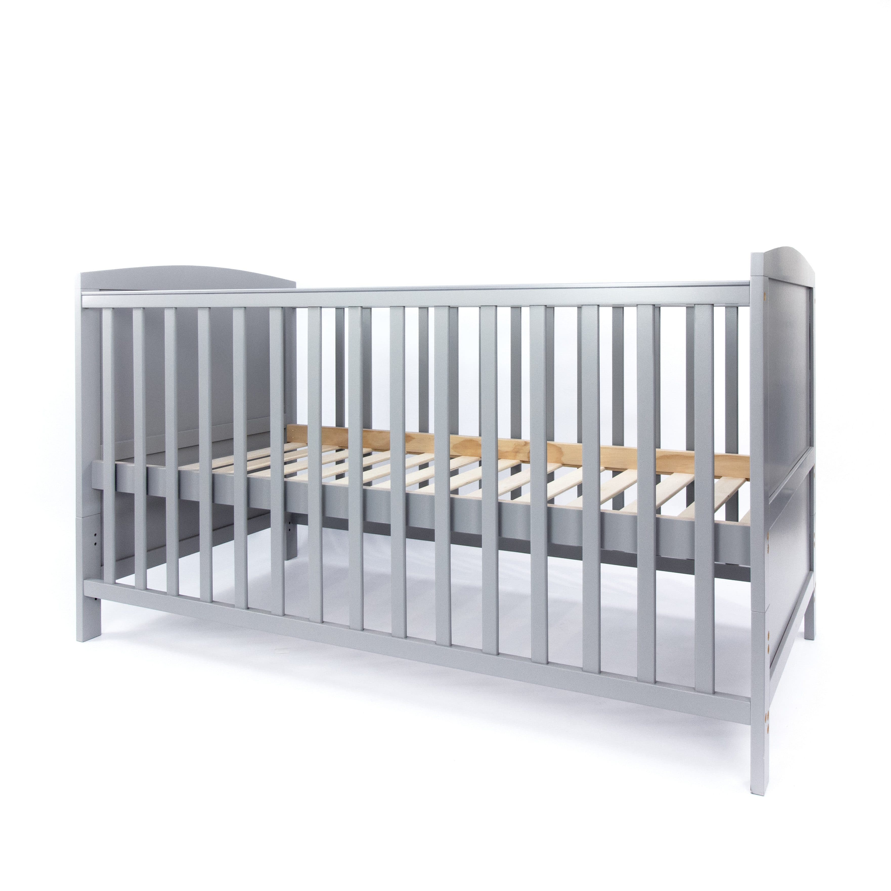 Puckdaddy GmbH Babybett Mika 140x70cm Weiß Umbaubar zum Juniorbett - Bild 2