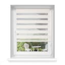 Victoria M. Doppelrollo Klemmfix Leinen Struktur Beige Bild 2