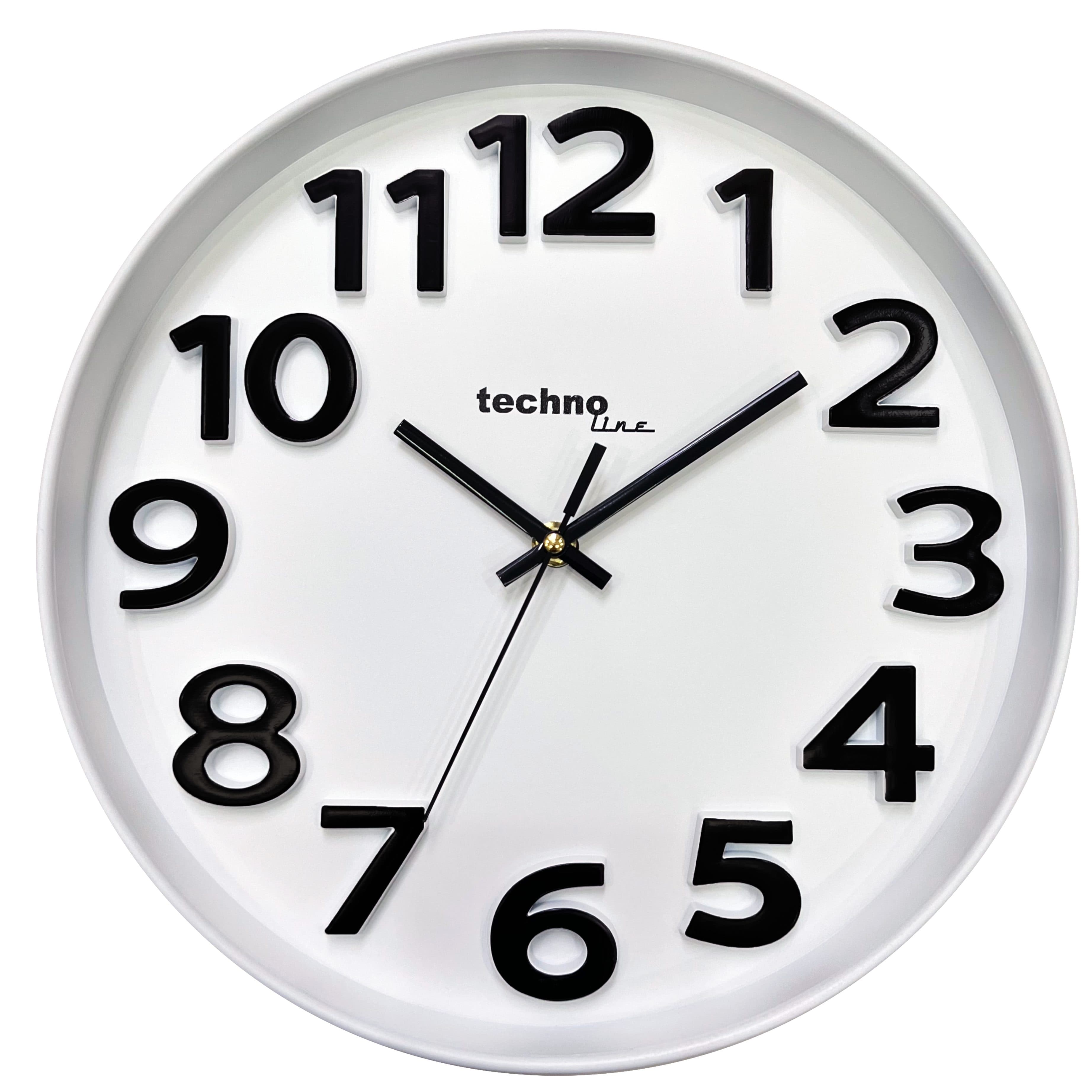 technoline Wanduhr WT 4100 mit schleichender Sekunde