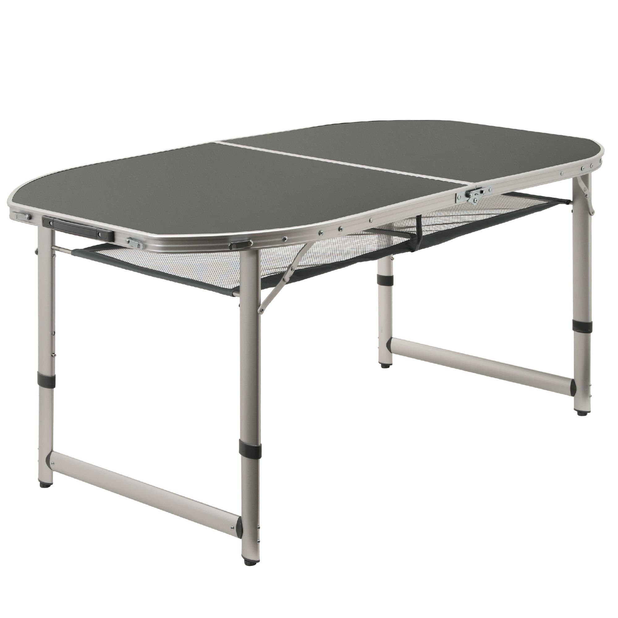 CampFeuer Campingtisch 6 Plätze Faltbar Höhenverstellbar Aluminium - Bild 2